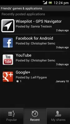 Xperia AppShare android App screenshot 0